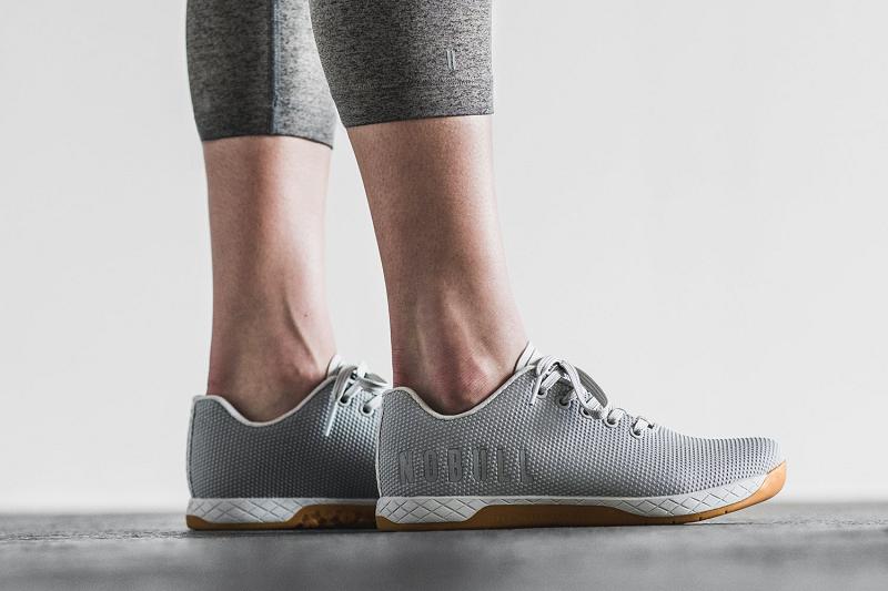 Dark / Grey Nobull Arctic Gum Women's Trainers | CA U1915Z